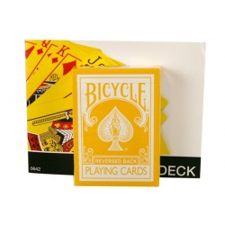 Bicycle Yellow Reversed deck